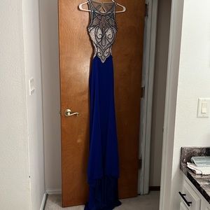 Vienna Blue Prom Dress